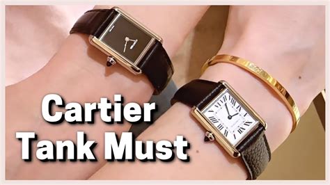 cartier tank apple watch band|cartier tank must interchangeable strap.